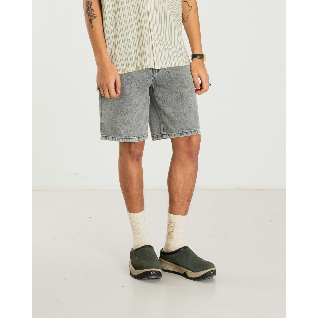 WBLEROY ASH GREY SHORTS