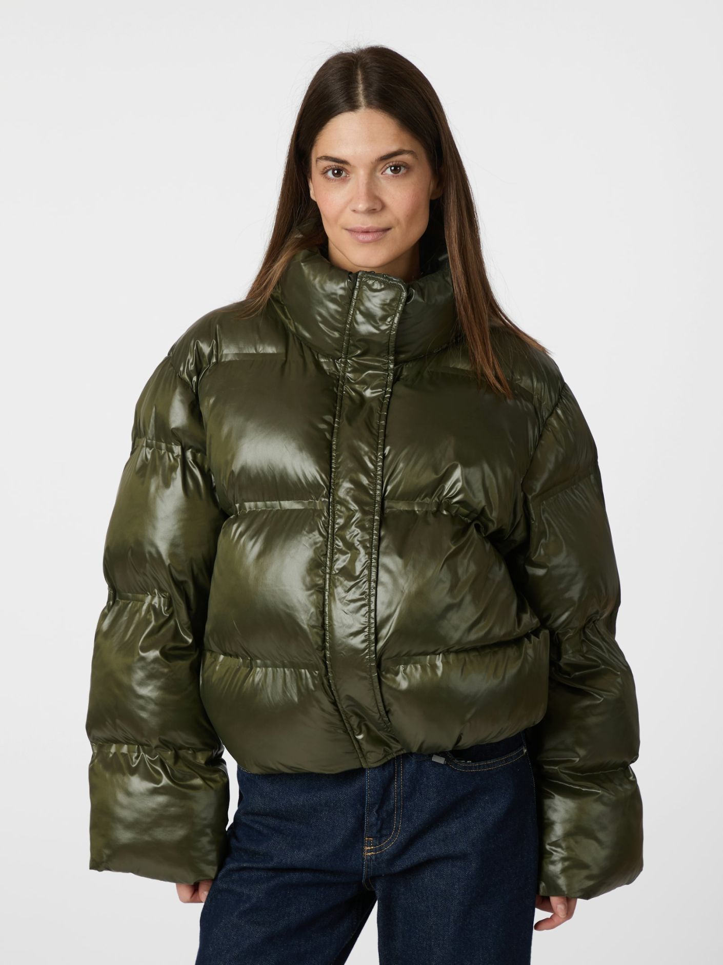 RHEA SHINNY PUFFER JACKET