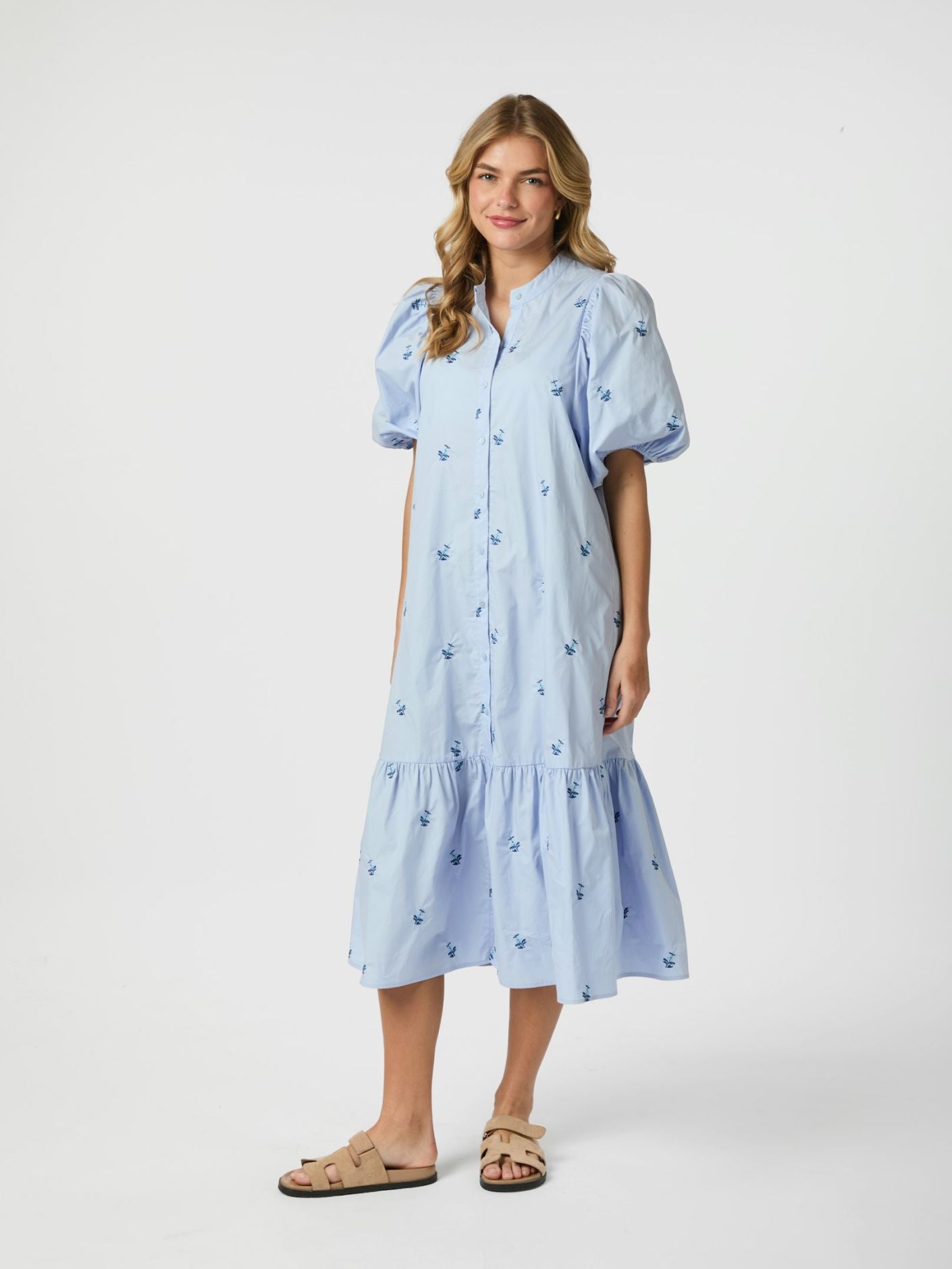 VERONICA EMBROIDERY DRESS