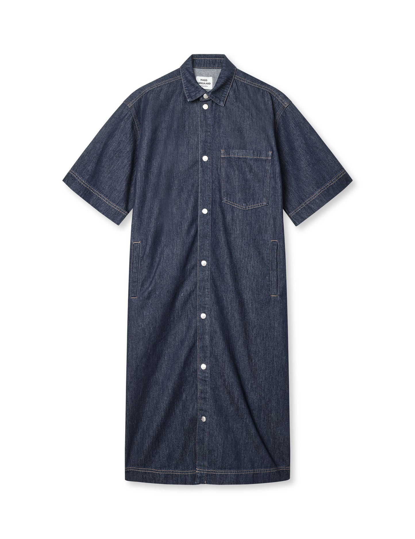 COSY DENIM VIOLET DRESS