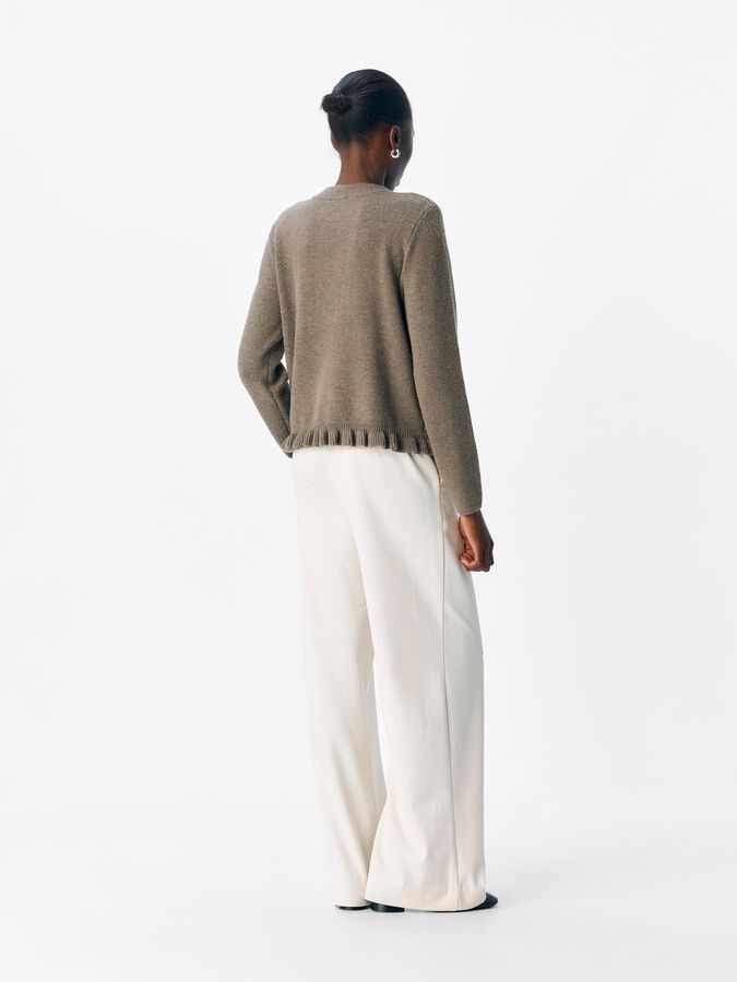 OBJELVA L/S RE KNIT CARDIGAN