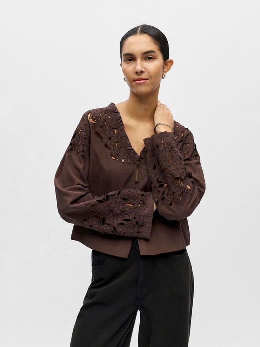 Object-OBJISLA YUI L/S TOP