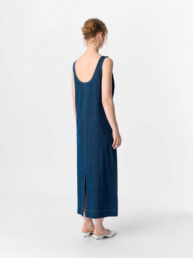 OBJREESE S/L RE LONG DENIM DRE