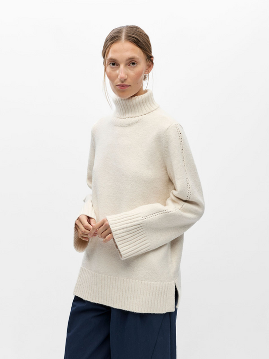 Object-OBJMALI L/O ROLLNECK PULLOVER