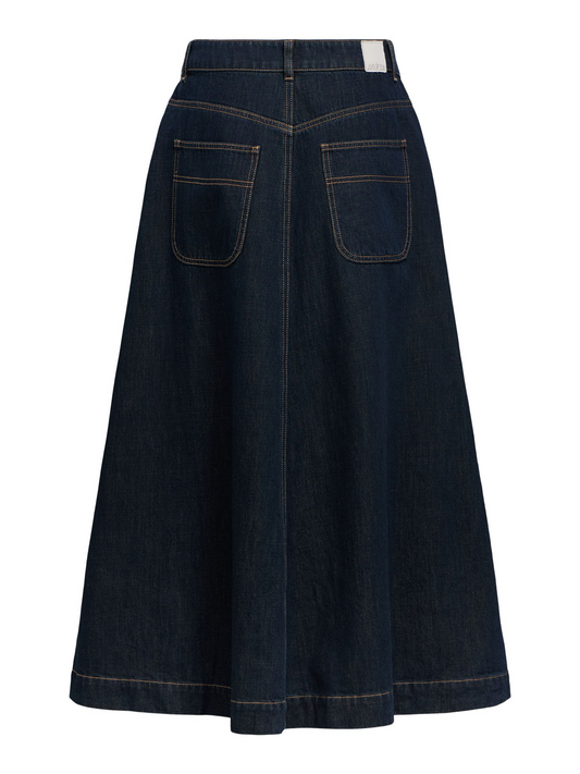Object-OBJISIRA MW WIDE LONG DENIM SK