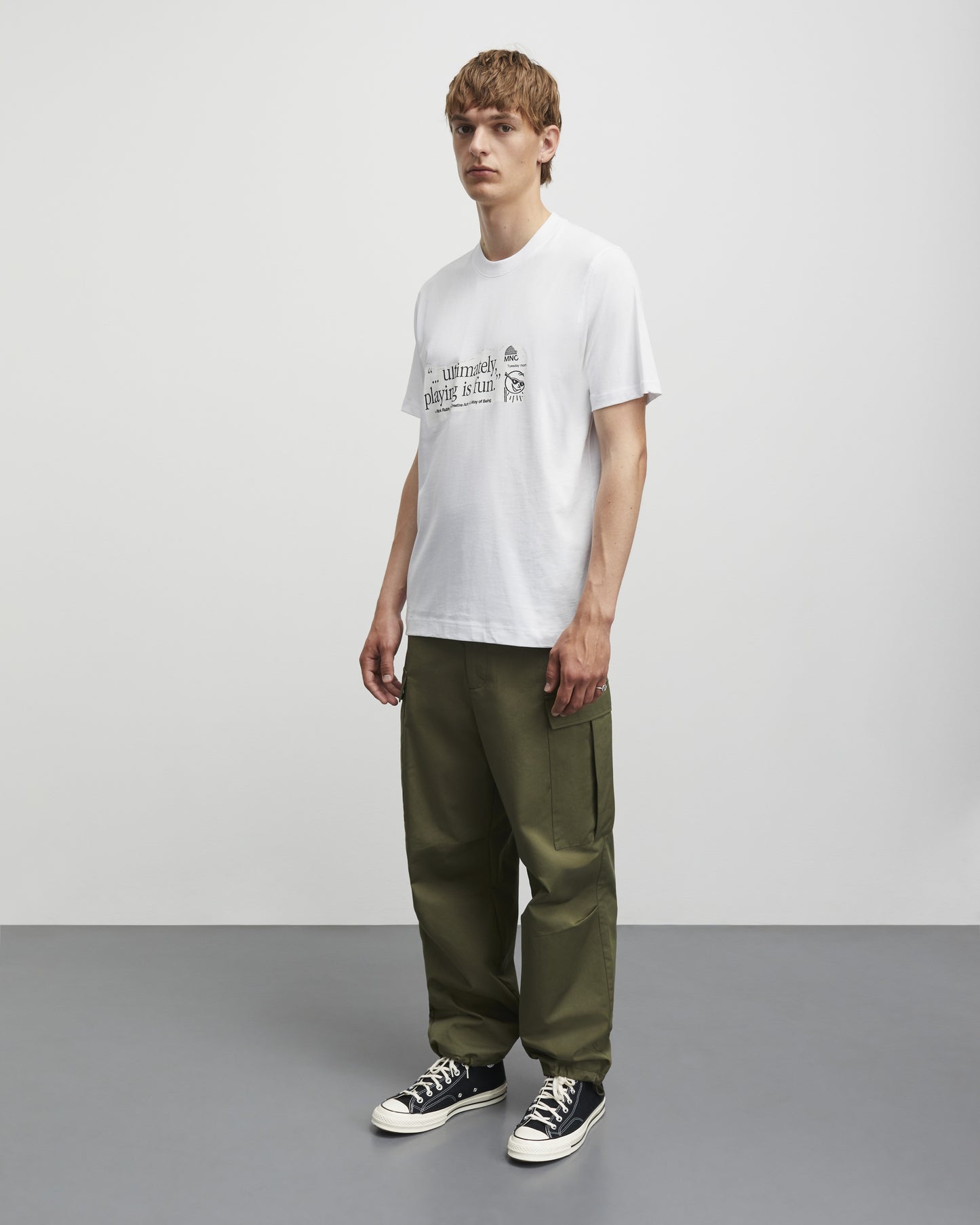 COTTON JERSEY FRODE FUN TEE