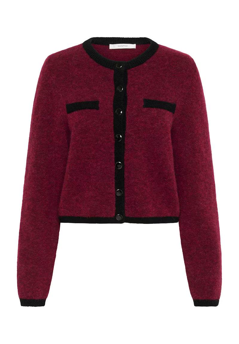 GZALPHA LS CONTRAST CARDIGAN