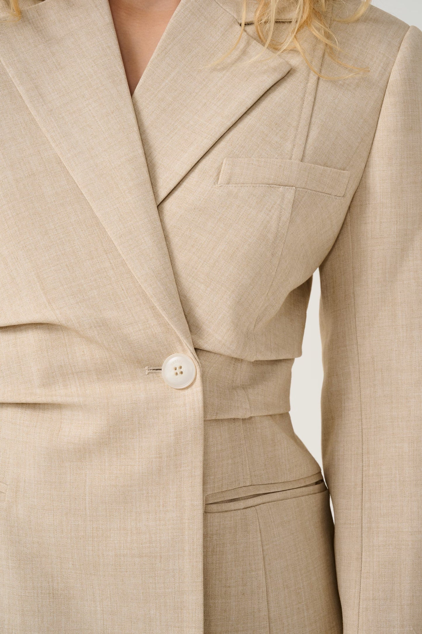 GZDECY BLAZER DRESS