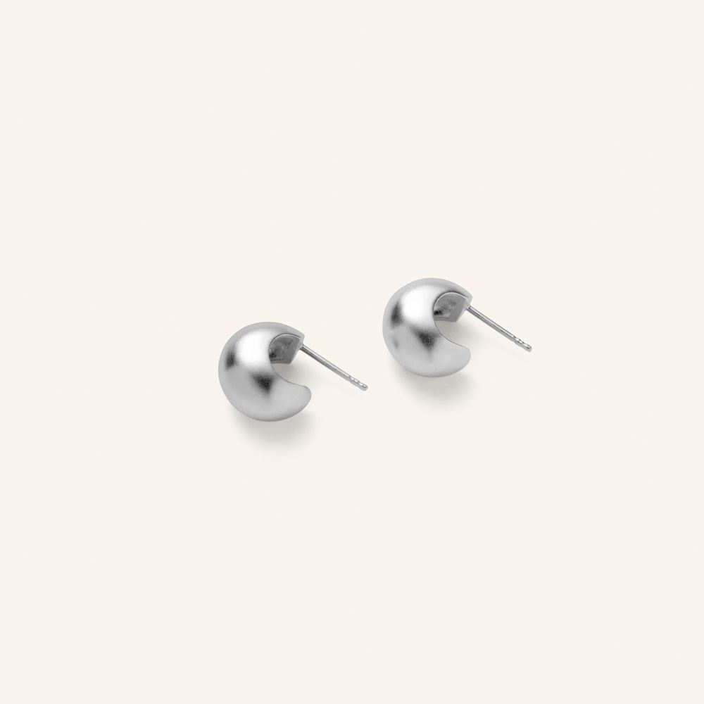PERNILLE CORYDON-SMALL ECHO HOOPS 14MM S