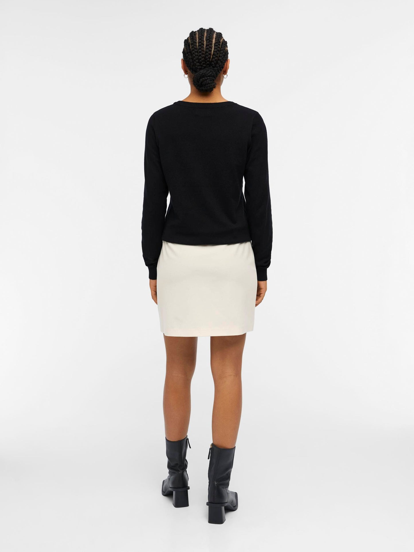 Object-OBJTHESS L/S O-NECK KNIT