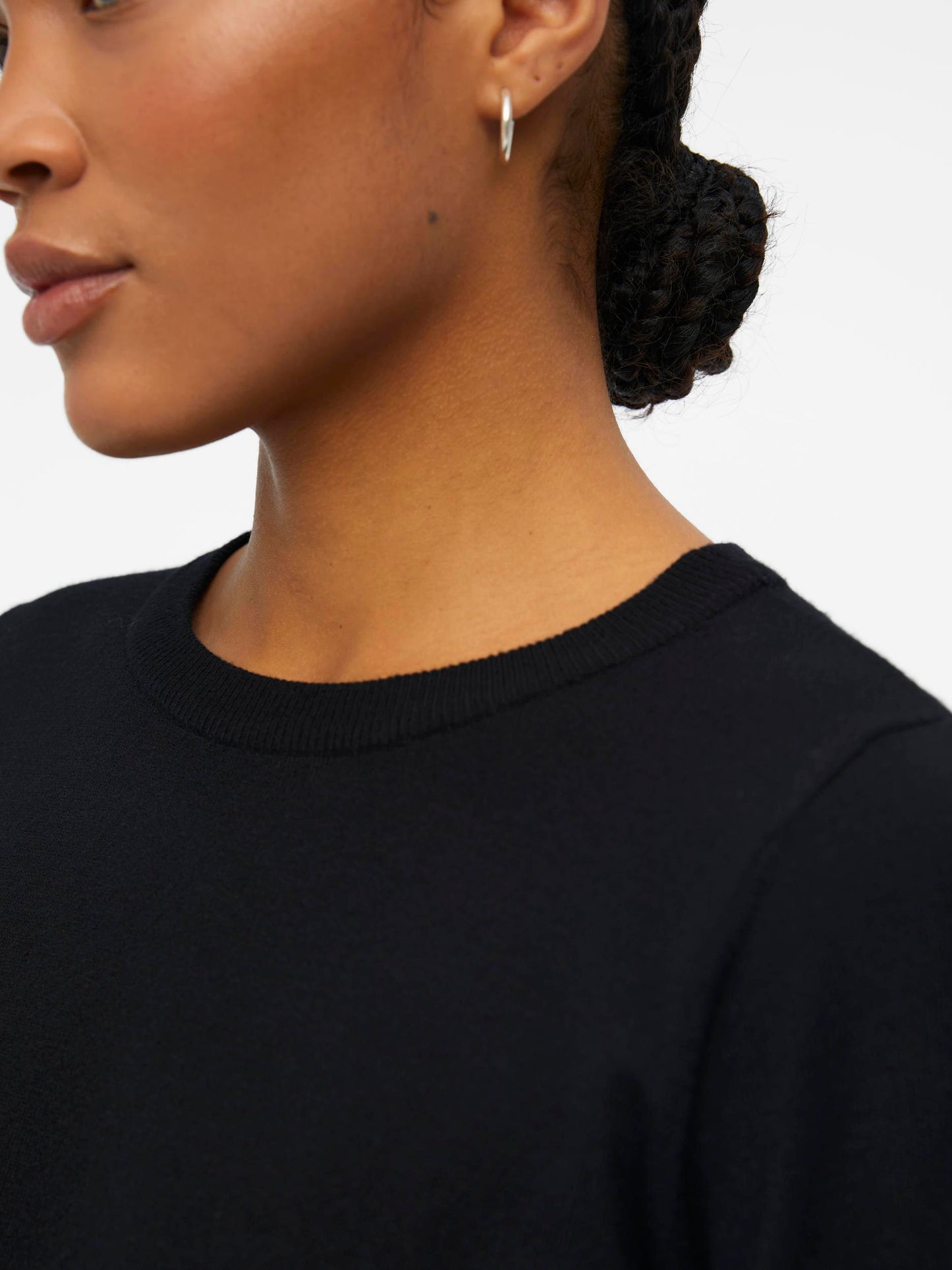 Object-OBJTHESS L/S O-NECK KNIT
