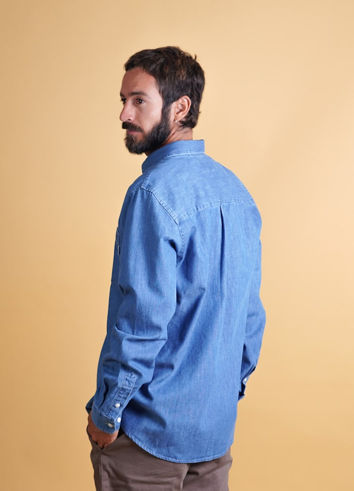 ELSK-CHAMBRAY MEN´S BD SHIRT 22018