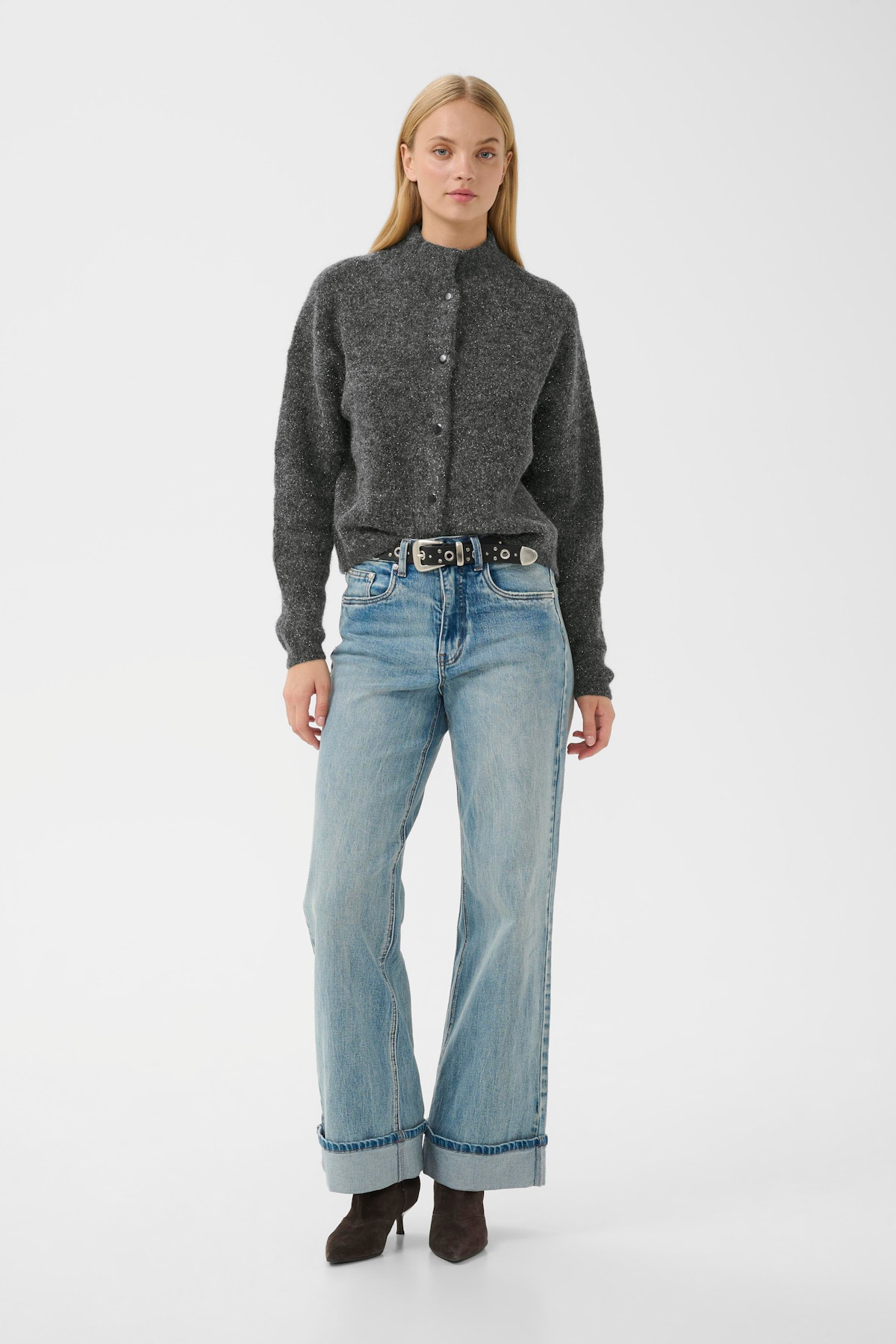 GZALPHA SHIMMER CARDIGAN