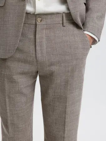 SELECTED-SLHSLIM-OASIS LINEN TRS 7871