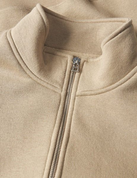 HALF ZIP LOGO SWEAT 204543