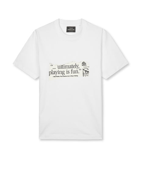 COTTON JERSEY FRODE FUN TEE