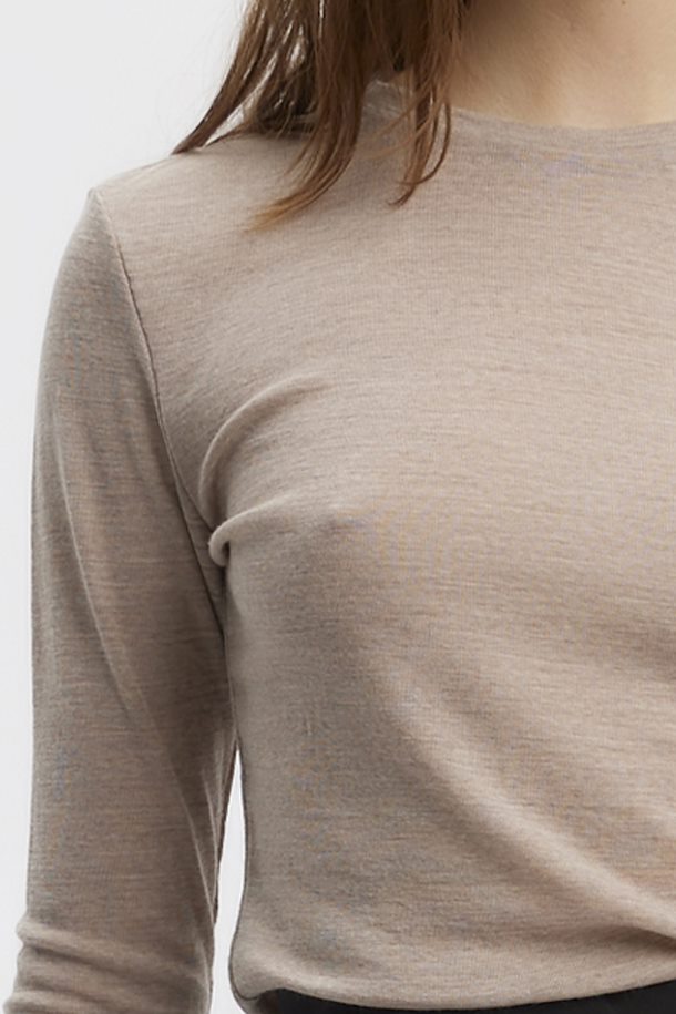 NINIAGZ IS WOOL ROUNDNECK NOOS