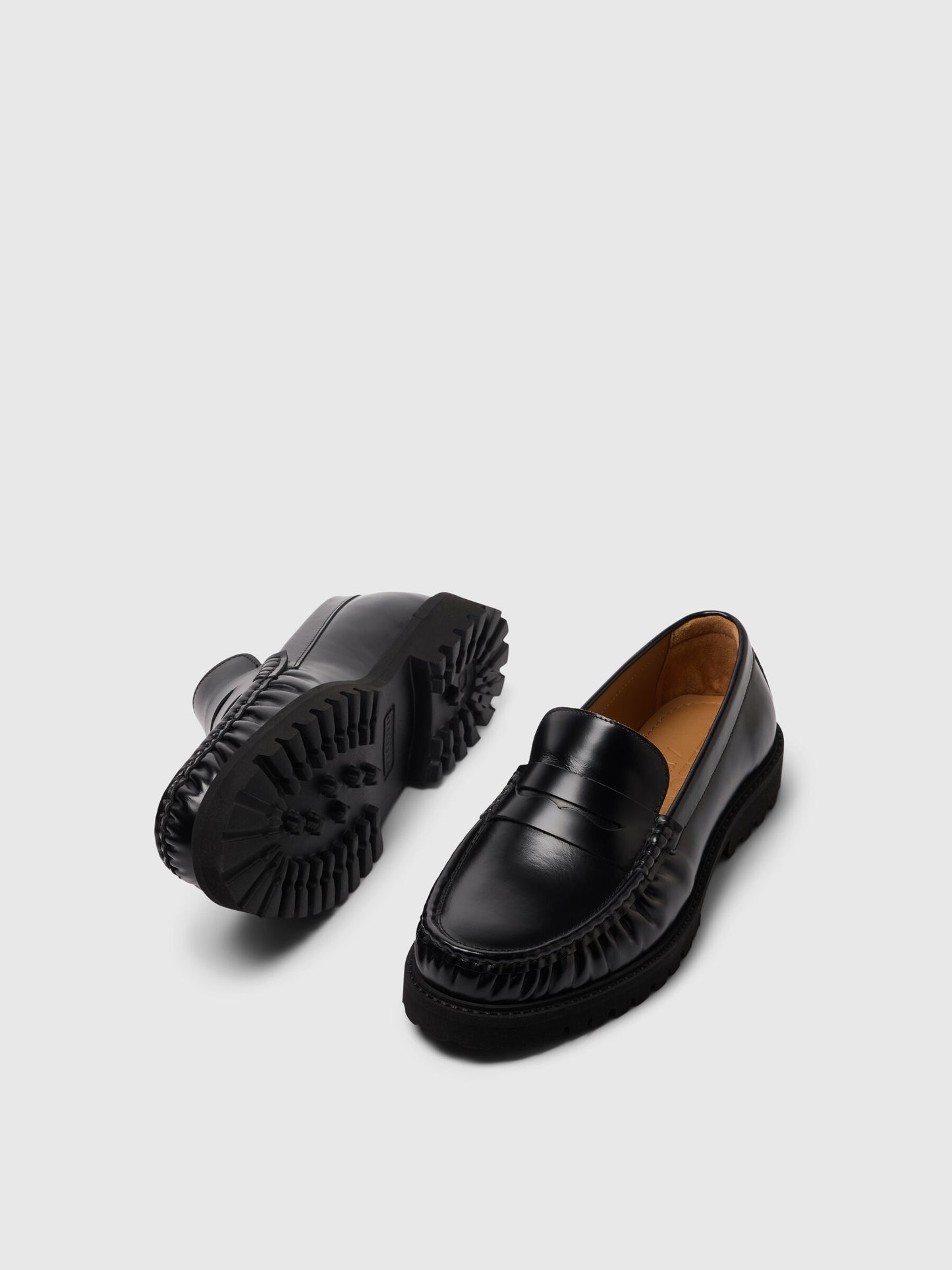 SLHHUGO LEATHER PENNY LOAFER