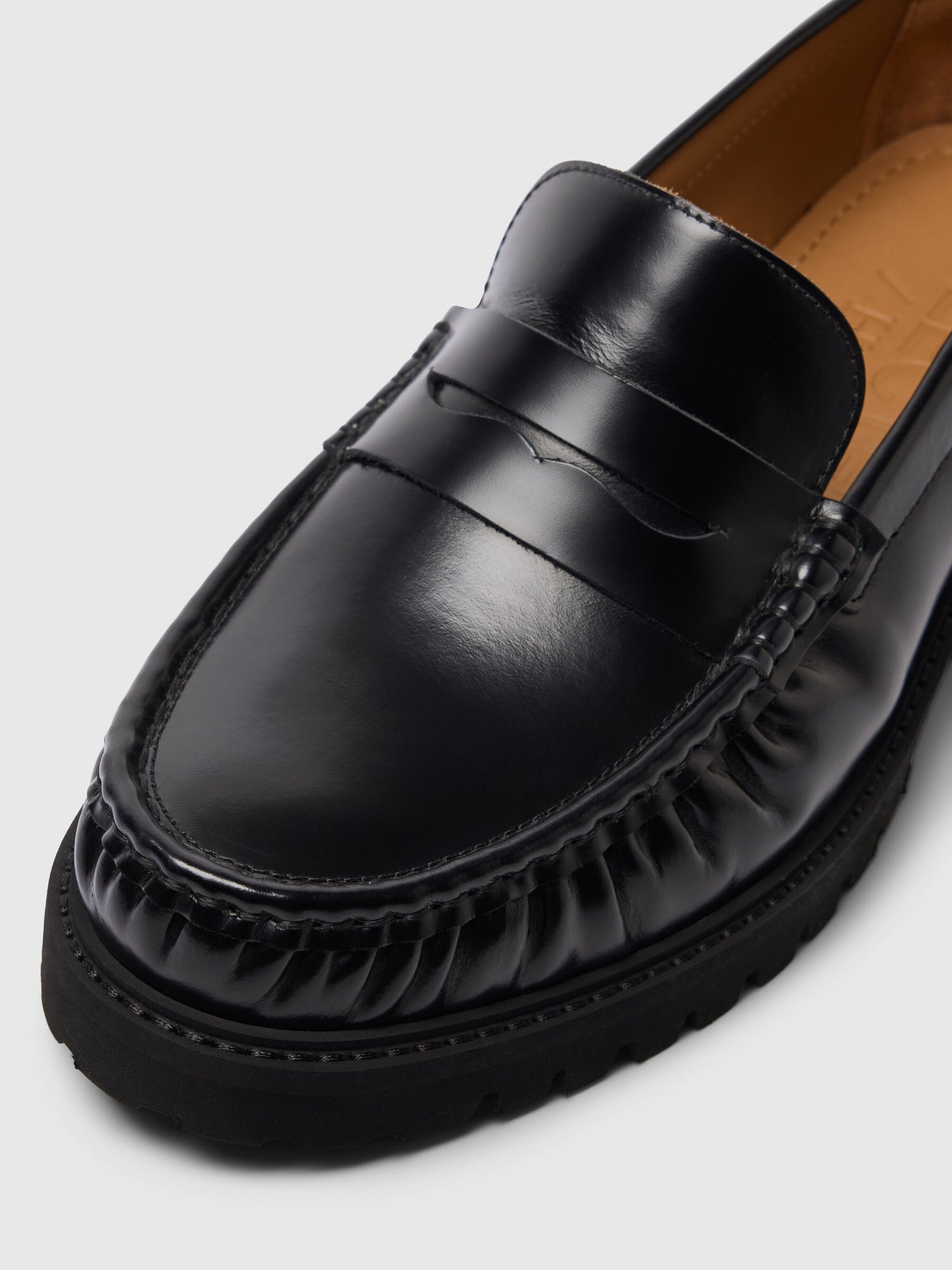 SLHHUGO LEATHER PENNY LOAFER