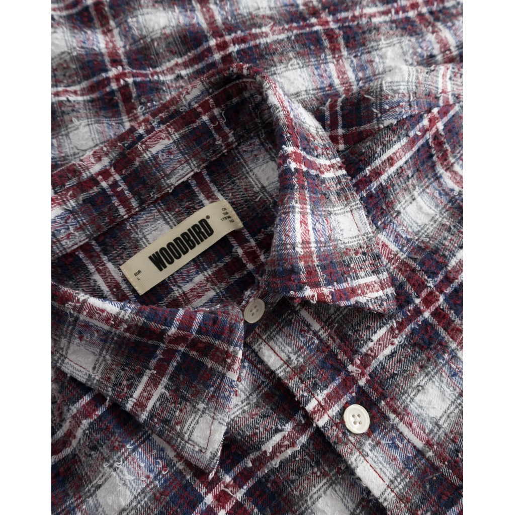 WOODBIRD WBJONG EM CHECK SHIRT 2546-705