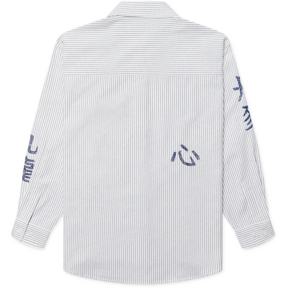 WOODBIRD FEMALE-WBBECCA OX WRITING SHIRT