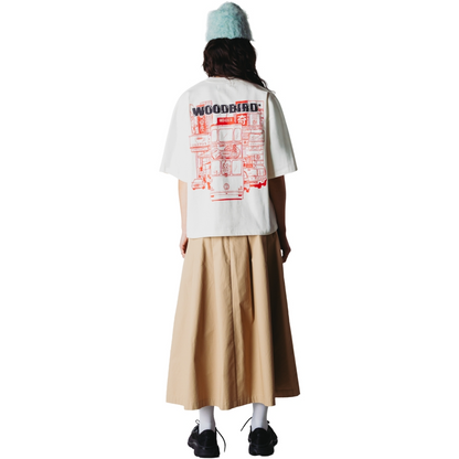 WOODBIRD FEMALE-WBJUNO TRAM TEE 2635-404