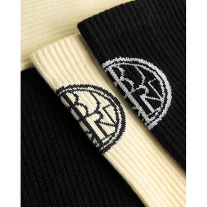 WOODBIRD FEMALE-WBTENNIS STAMP SOCKS 2 PACK