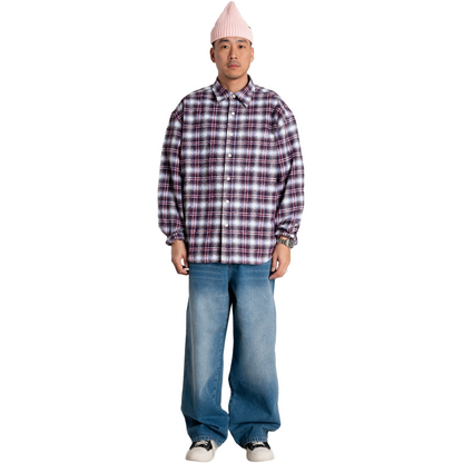 WOODBIRD WBJONG EM CHECK SHIRT 2546-705