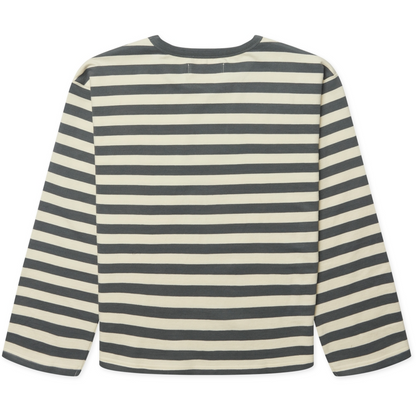 WOODBIRD FEMALE-WBJOUL WIDE SLEEVE STRIPE TEE