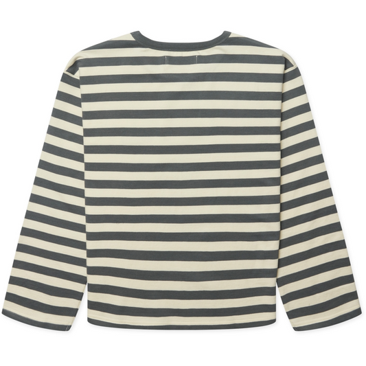 WOODBIRD FEMALE-WBJOUL WIDE SLEEVE STRIPE TEE