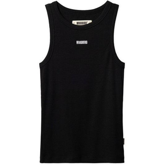 WOODBIRD FEMALE-WBDEE RIB TANK TOP