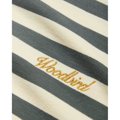 WOODBIRD FEMALE-WBJOUL WIDE SLEEVE STRIPE TEE