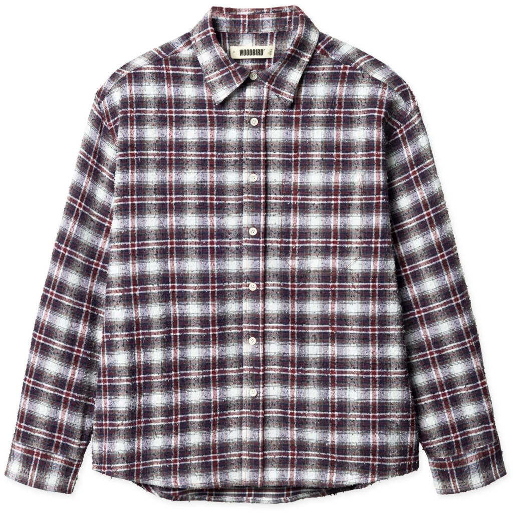 WOODBIRD WBJONG EM CHECK SHIRT 2546-705