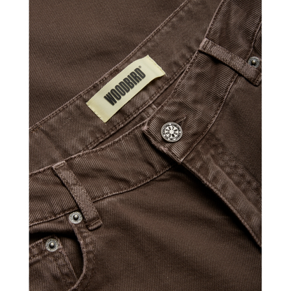 WOODBIRD FEMALE-WBAYA BROWN JEANS