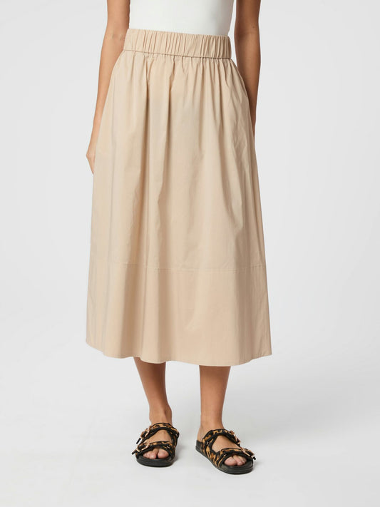 Neo_Noir-YARA POPLIN SKIRT