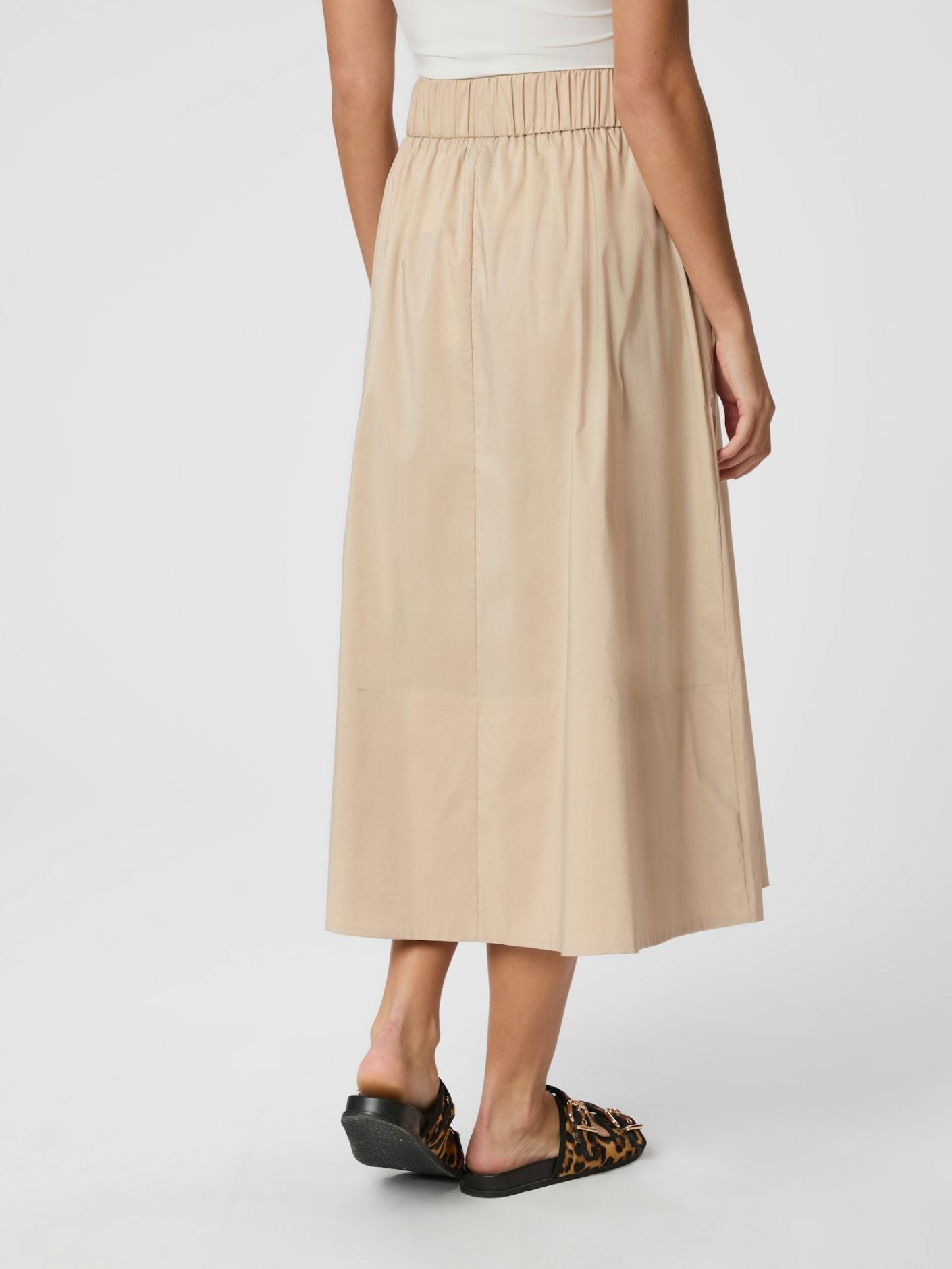 Neo_Noir-YARA POPLIN SKIRT