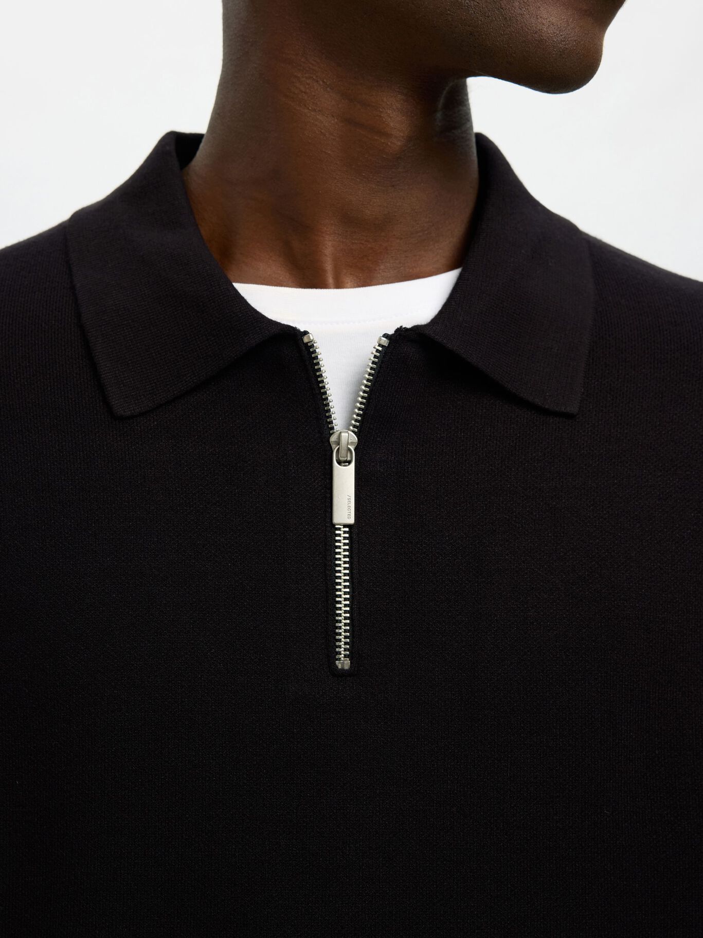 SLHTELLER FN RELAXED HALF ZIP