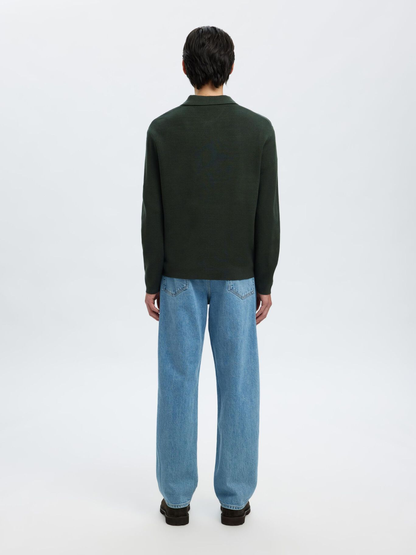 SLHTELLER FN RELAXED HALF ZIP