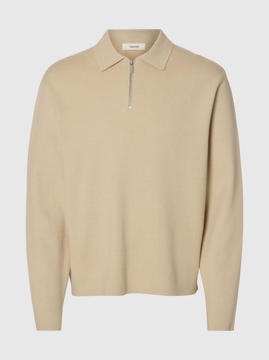 SLHTELLER FN RELAXED HALF ZIP
