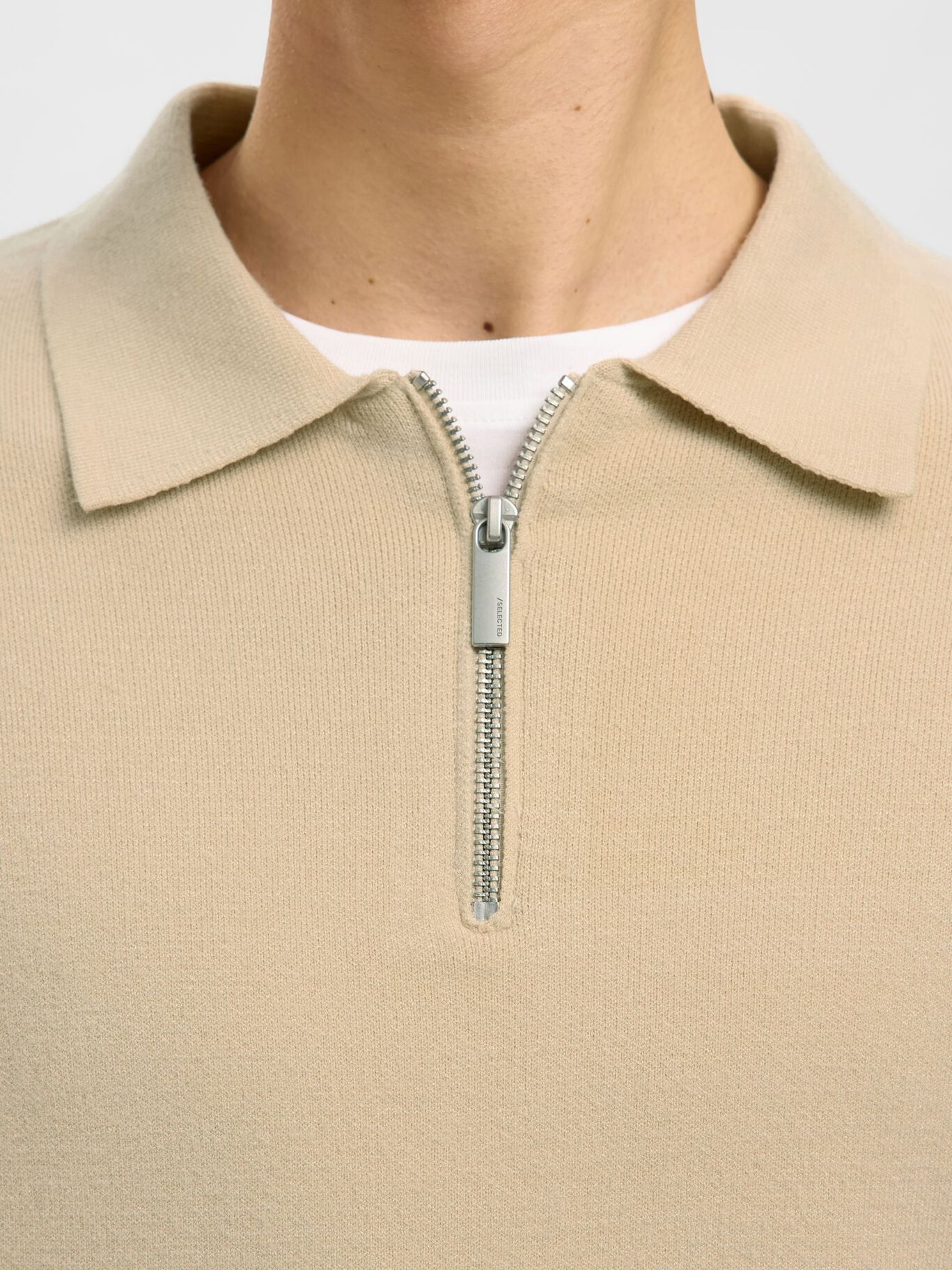 SLHTELLER FN RELAXED HALF ZIP