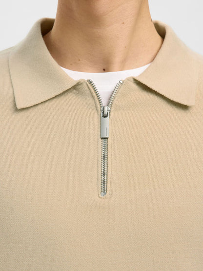 SLHTELLER FN RELAXED HALF ZIP