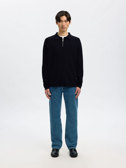 SLHTELLER FN RELAXED HALF ZIP