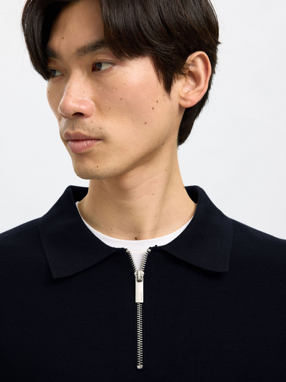 SLHTELLER FN RELAXED HALF ZIP