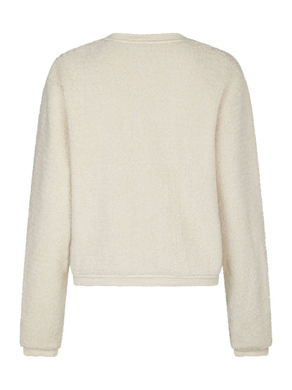 LIMO FLUFFY KNIT CARDIGAN