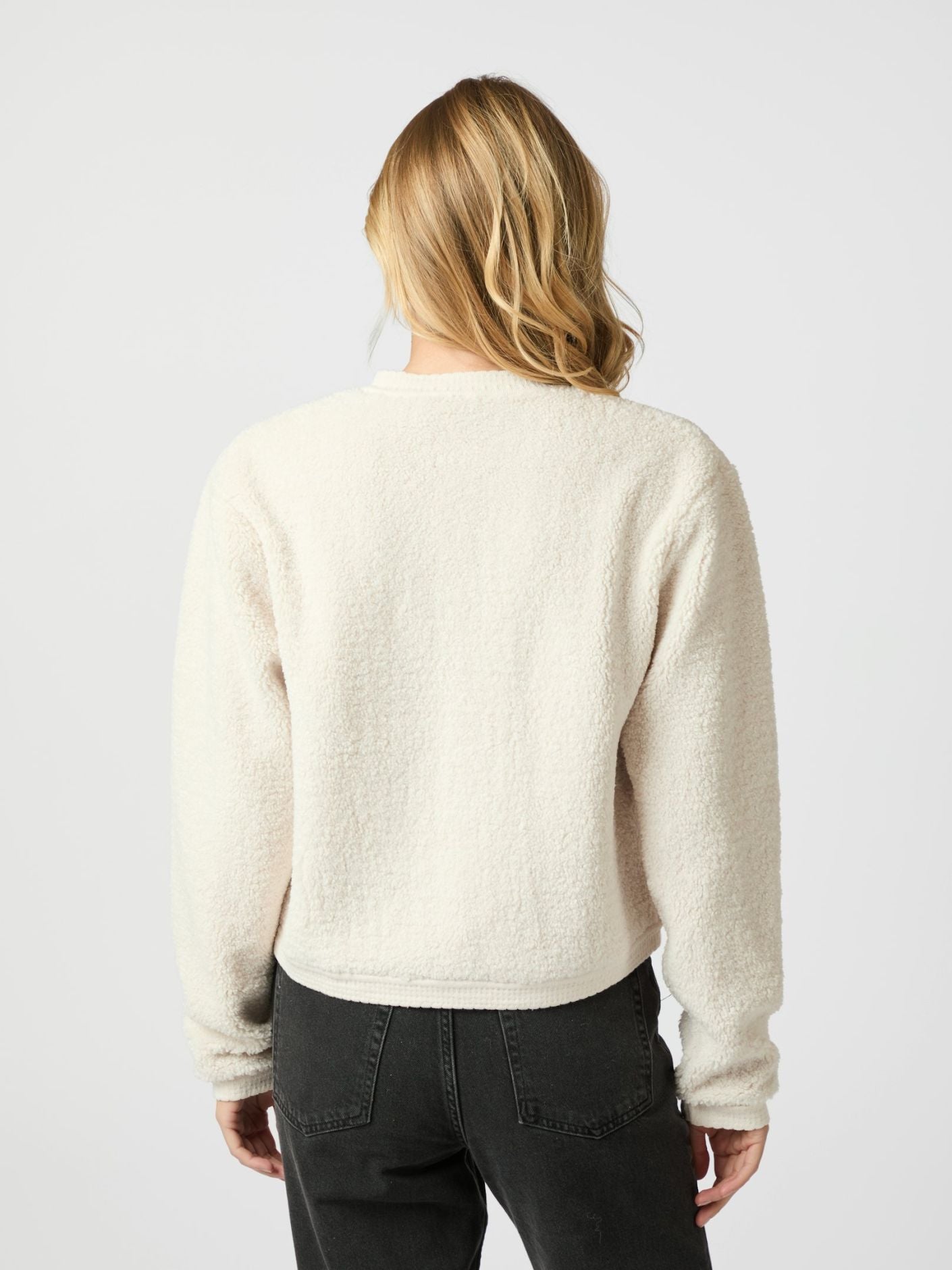 LIMO FLUFFY KNIT CARDIGAN