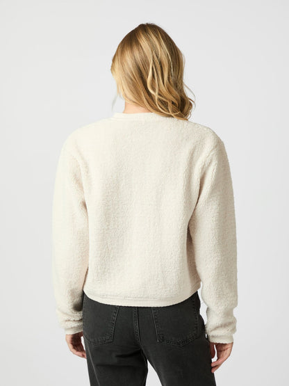 LIMO FLUFFY KNIT CARDIGAN