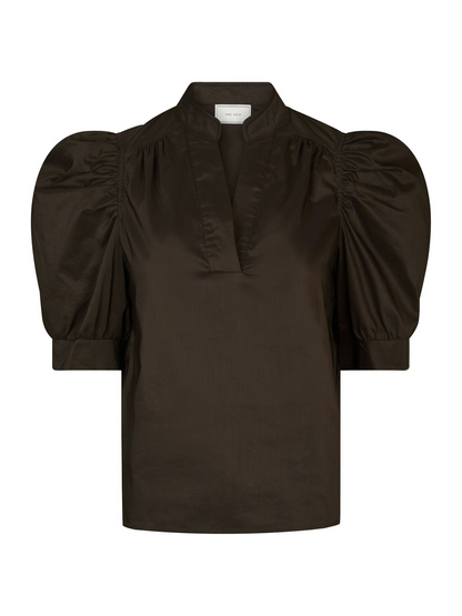 Neo_Noir-ROELLA POPLIN BLOUSE