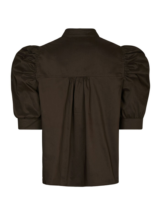 Neo_Noir-ROELLA POPLIN BLOUSE