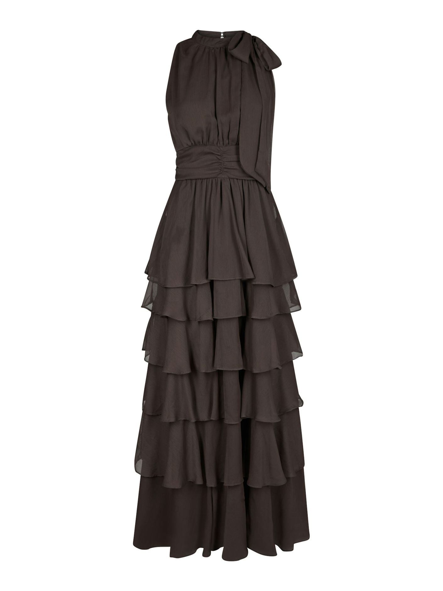 Neo_Noir-MARLI SOLID CHIFFON DRESS