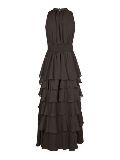 Neo_Noir-MARLI SOLID CHIFFON DRESS